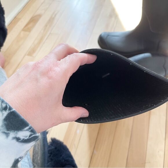 Kamik Olivia Black Tall Rubber Boots - Picture 12 of 12